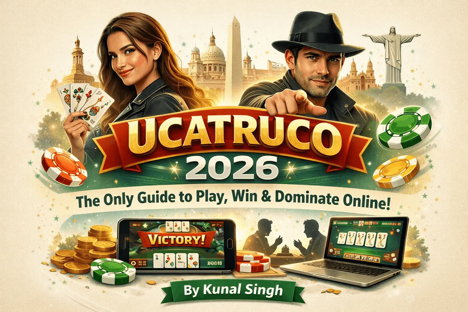 Ucatruco 2026 online card game guide showing players holding Truco cards and mobile gameplay interface